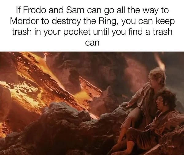 "What has it got in its pockets, precious!?"