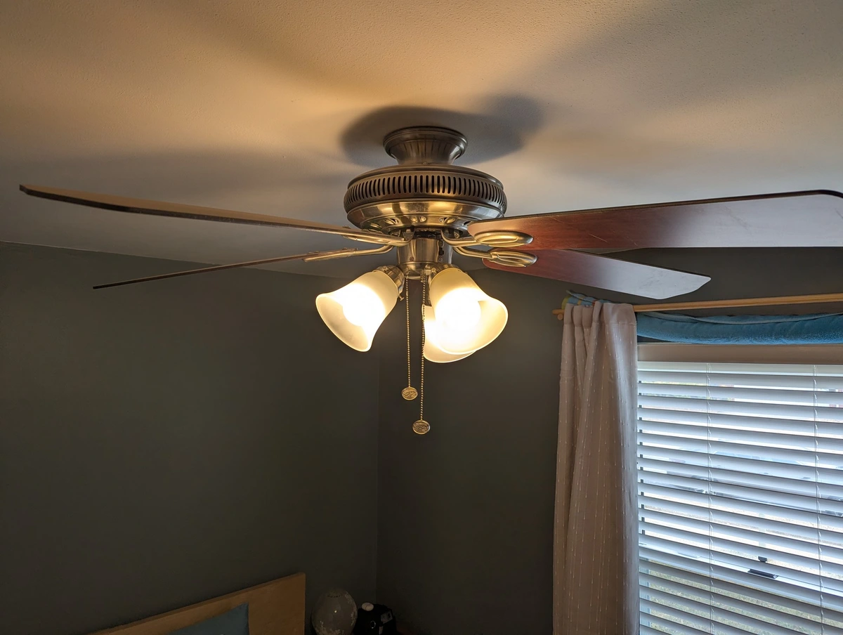 Replaced a ceiling light chain pull today