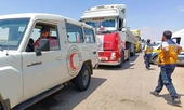 "Syrian Arab Red Crescent" Explains Dispute Behind Mesopotamia’s Withdrawal of Suwayda Aid Convoy - Enab Baladi