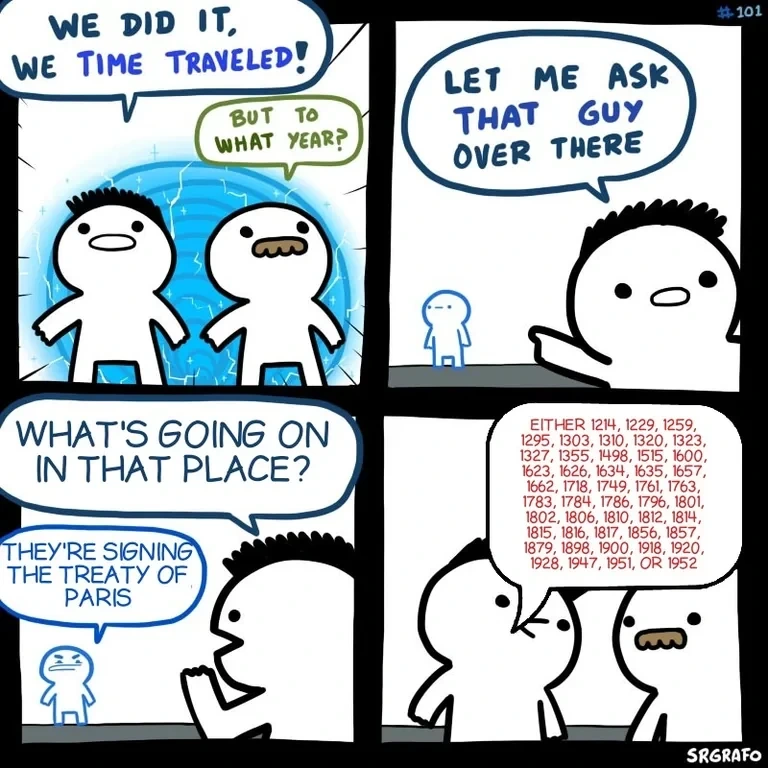 Stop being important, Paris