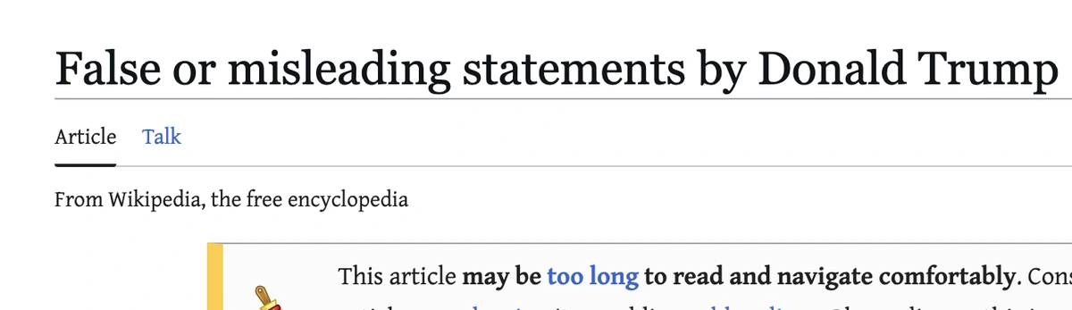 Wikipedia at it again