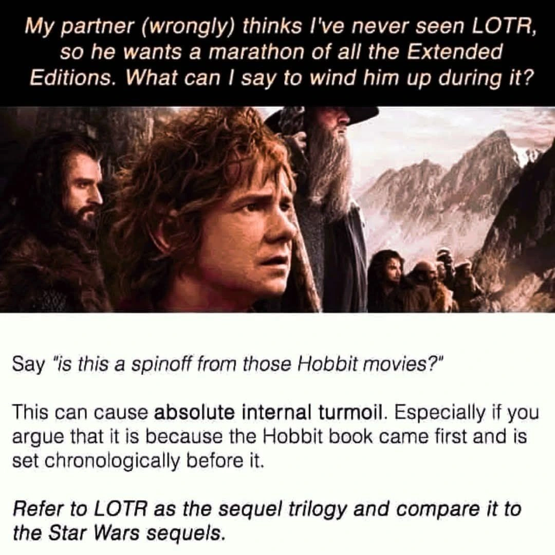 "I'm sorry, but I think The Hobbit did all of this first and better. This is more like a cheap knockoff."