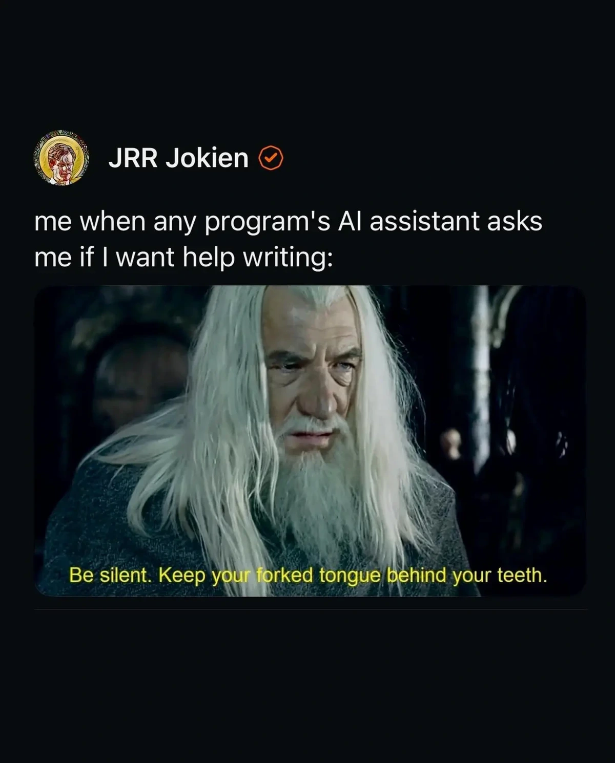 Saruman is an AI Prompt Bro