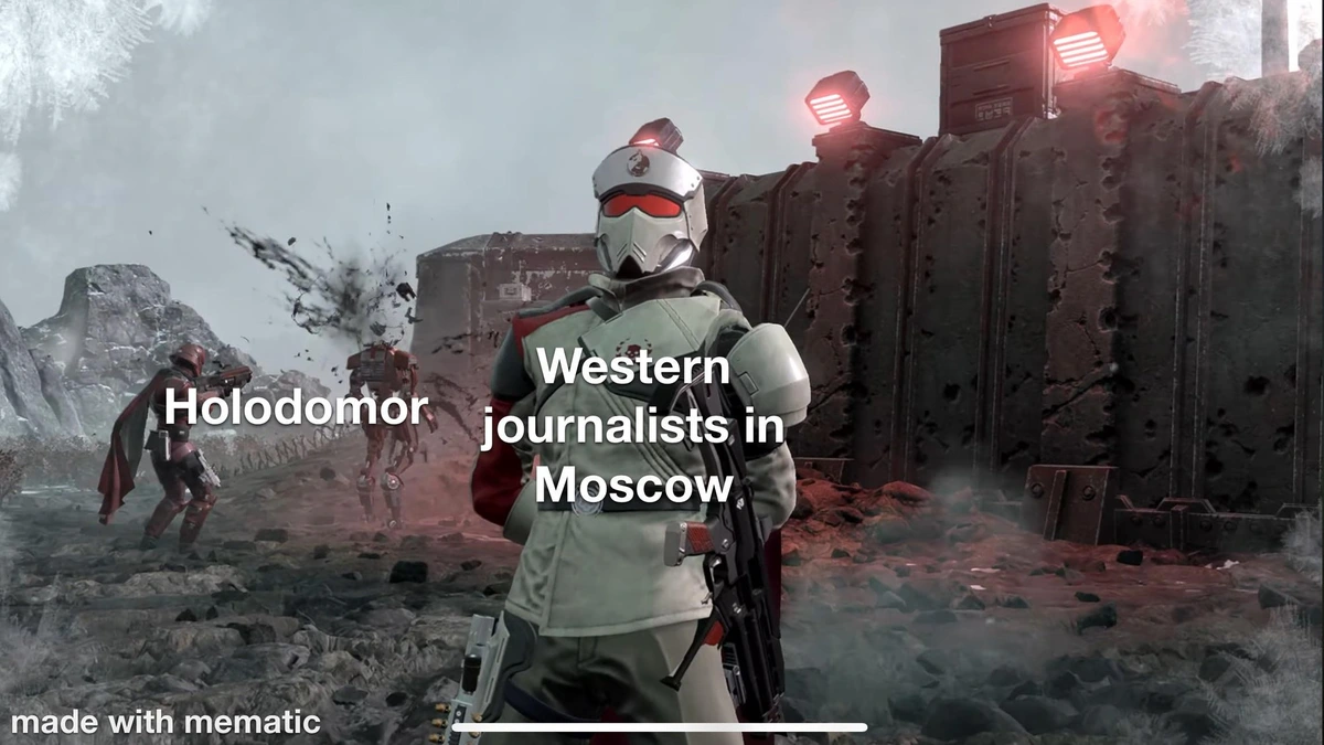 FOR THE PEOPLE'S DEMOCRACY! FOR SUPER SOVIET UNION!